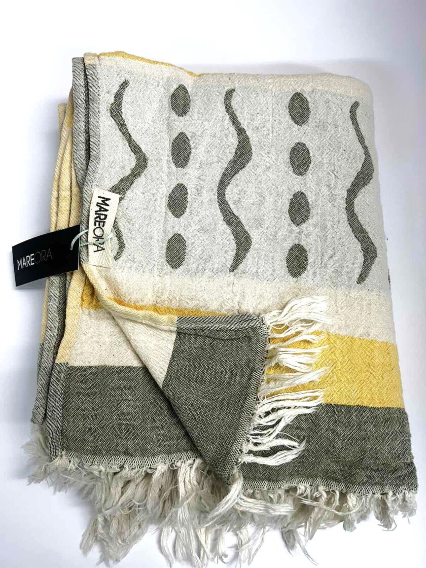 Summer Towel - Khaki lovebyhands.gr