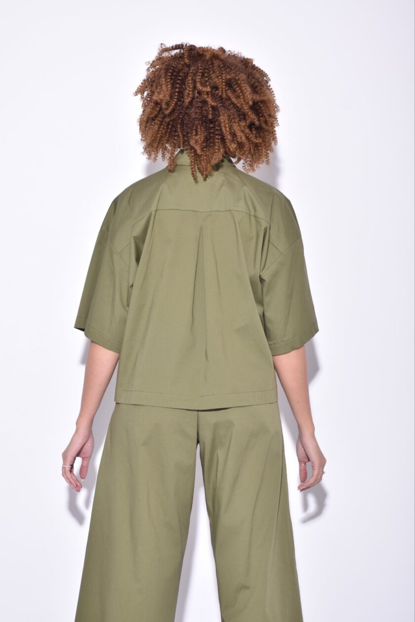 Pocket Shirt - Khaki lovebyhands.gr