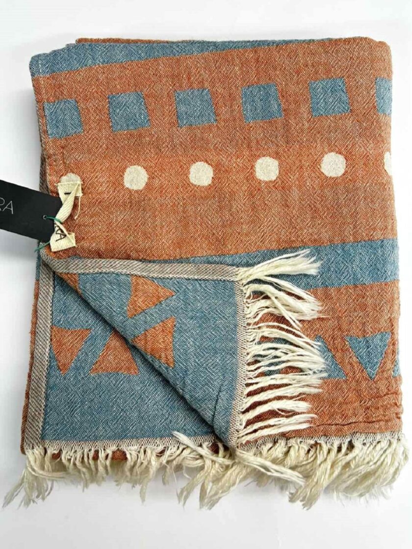 Dots Towel - Terracotta lovebyhands.gr