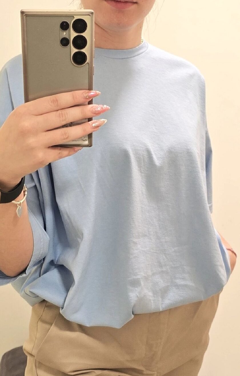 Irida T-Shirt - Baby Blue lovebyhands.gr