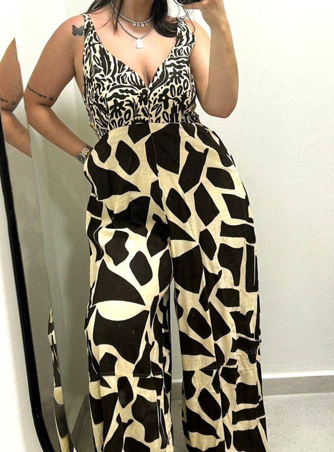 Brown Jumpsuit lovebyhands.gr