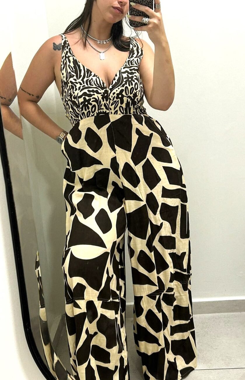 Brown Jumpsuit lovebyhands.gr