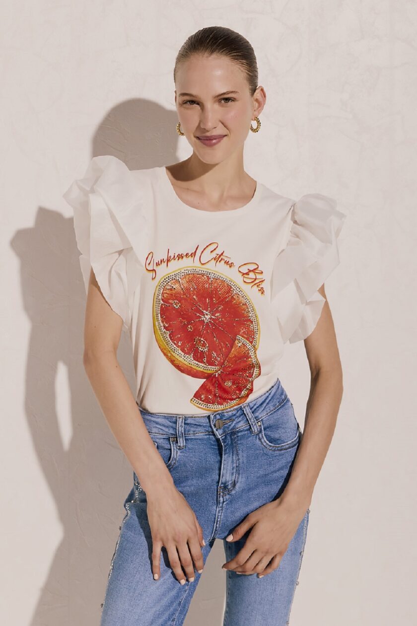 Μπλούζα Sunkissed Citrus Bliss lovebyhands.gr