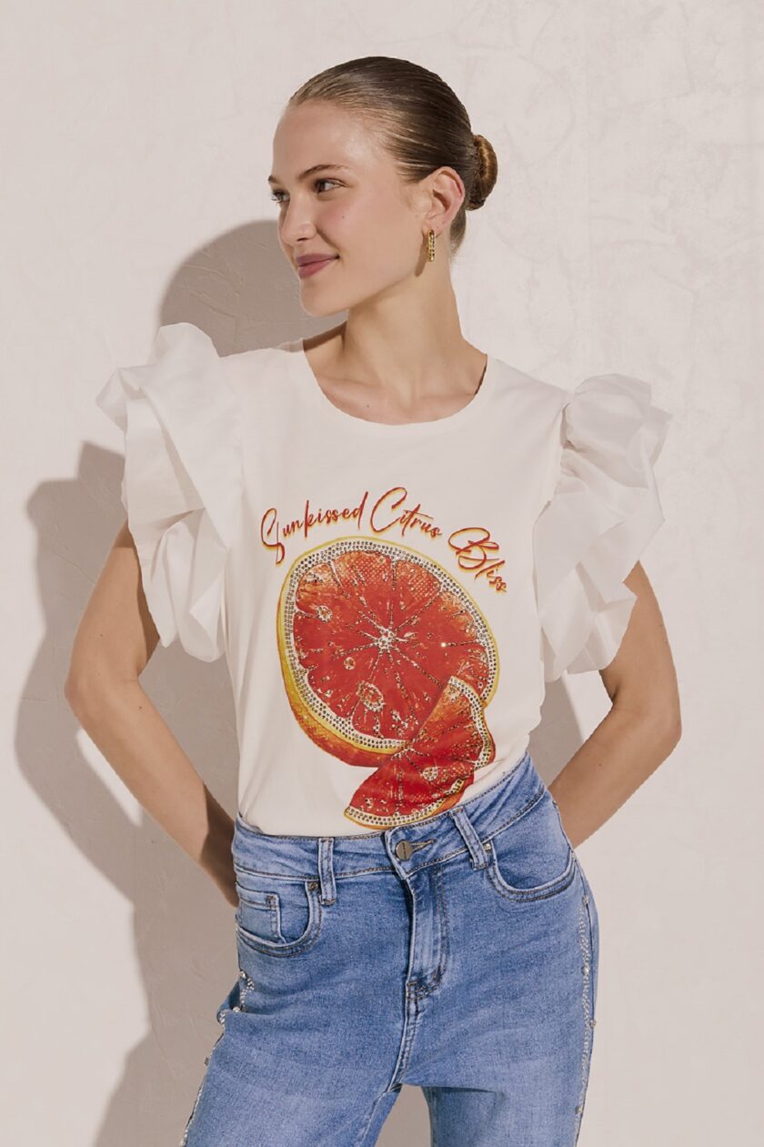 Μπλούζα Sunkissed Citrus Bliss lovebyhands.gr