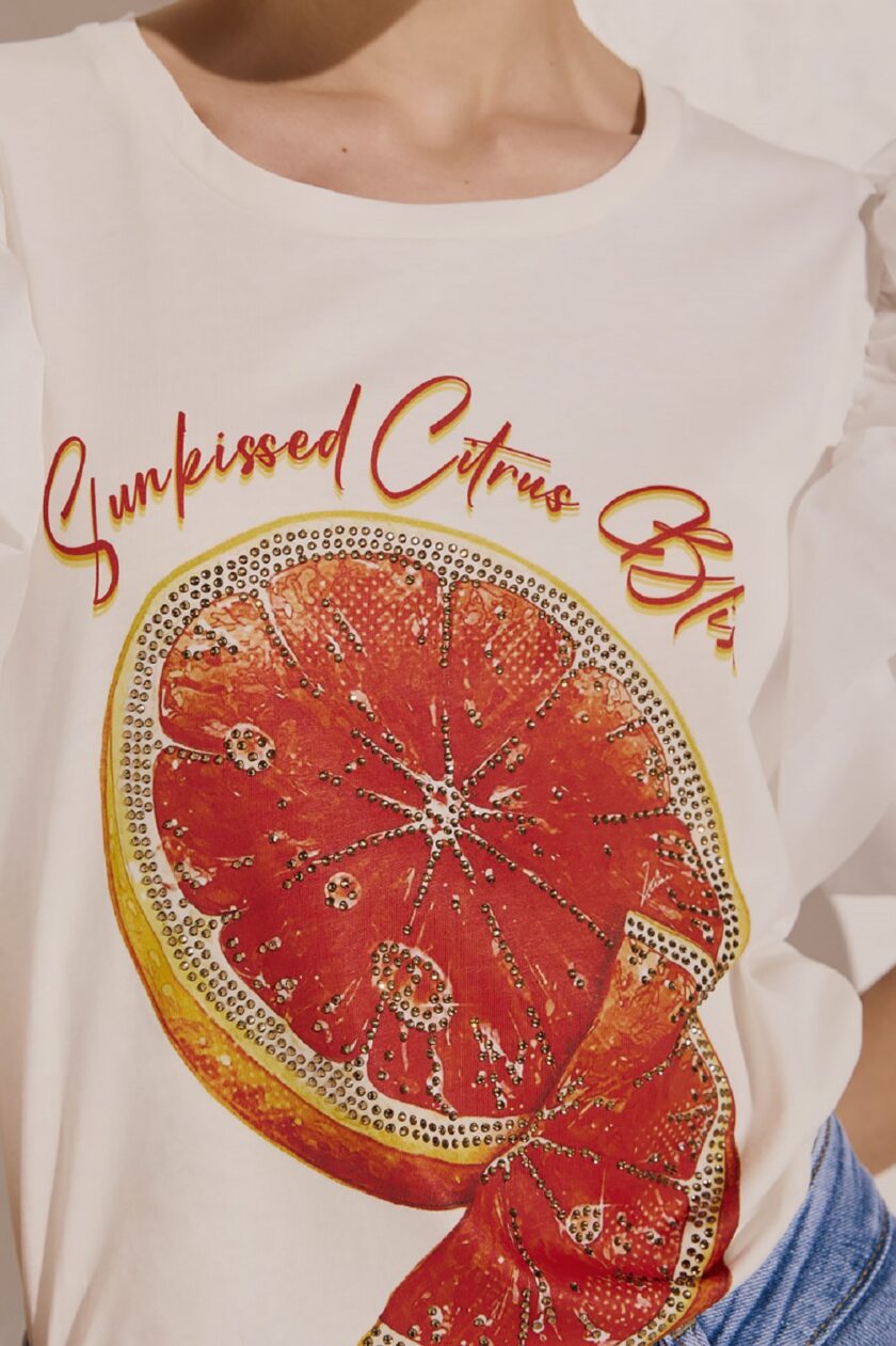 Μπλούζα Sunkissed Citrus Bliss lovebyhands.gr