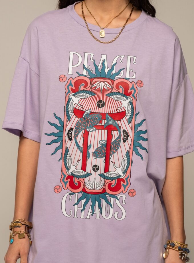 Genesis T-shirt - Purple lovebyhands.gr