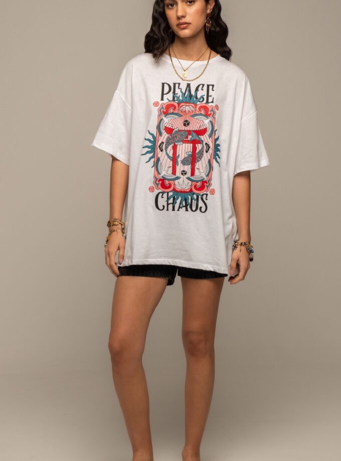 Genesis T-shirt - White lovebyhands.gr