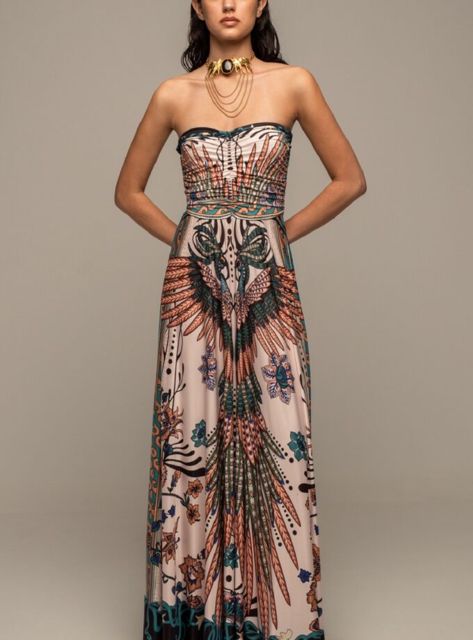 Prosperity Strapless Dress lovebyhands.gr