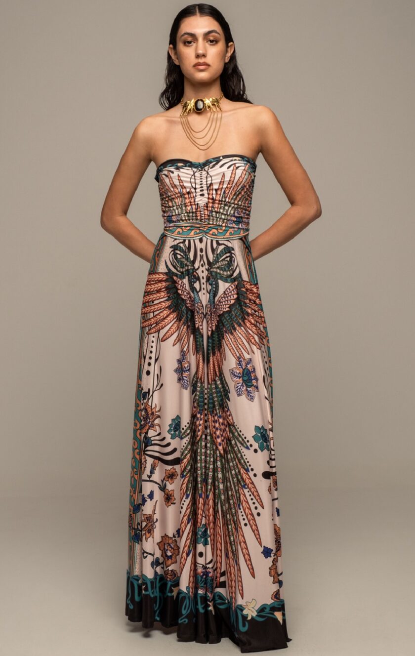 Prosperity Strapless Dress lovebyhands.gr