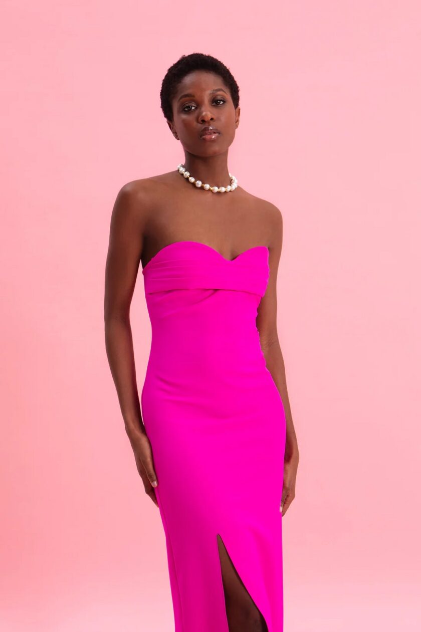 Magenta Muse Maxi Dress lovebyhands.gr