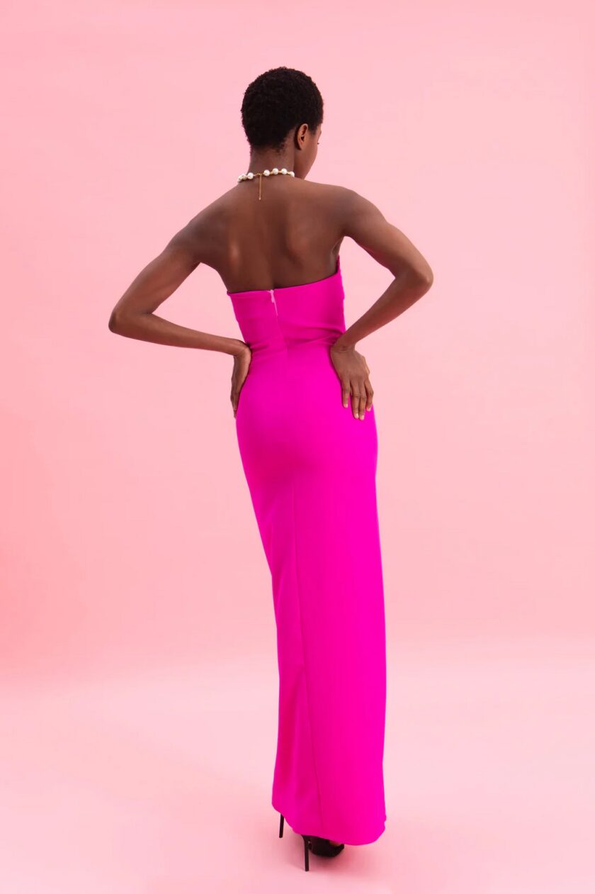 Magenta Muse Maxi Dress lovebyhands.gr