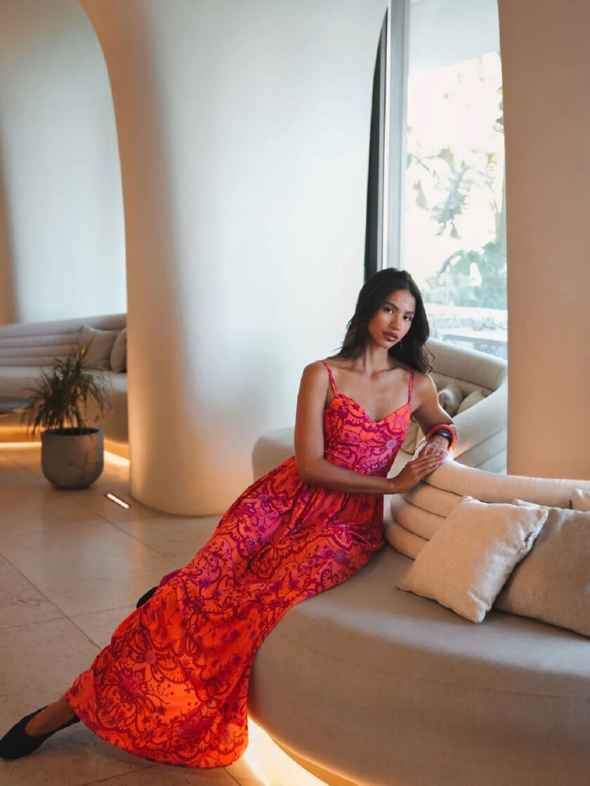 Amber Waves Maxi Dress lovebyhands.gr