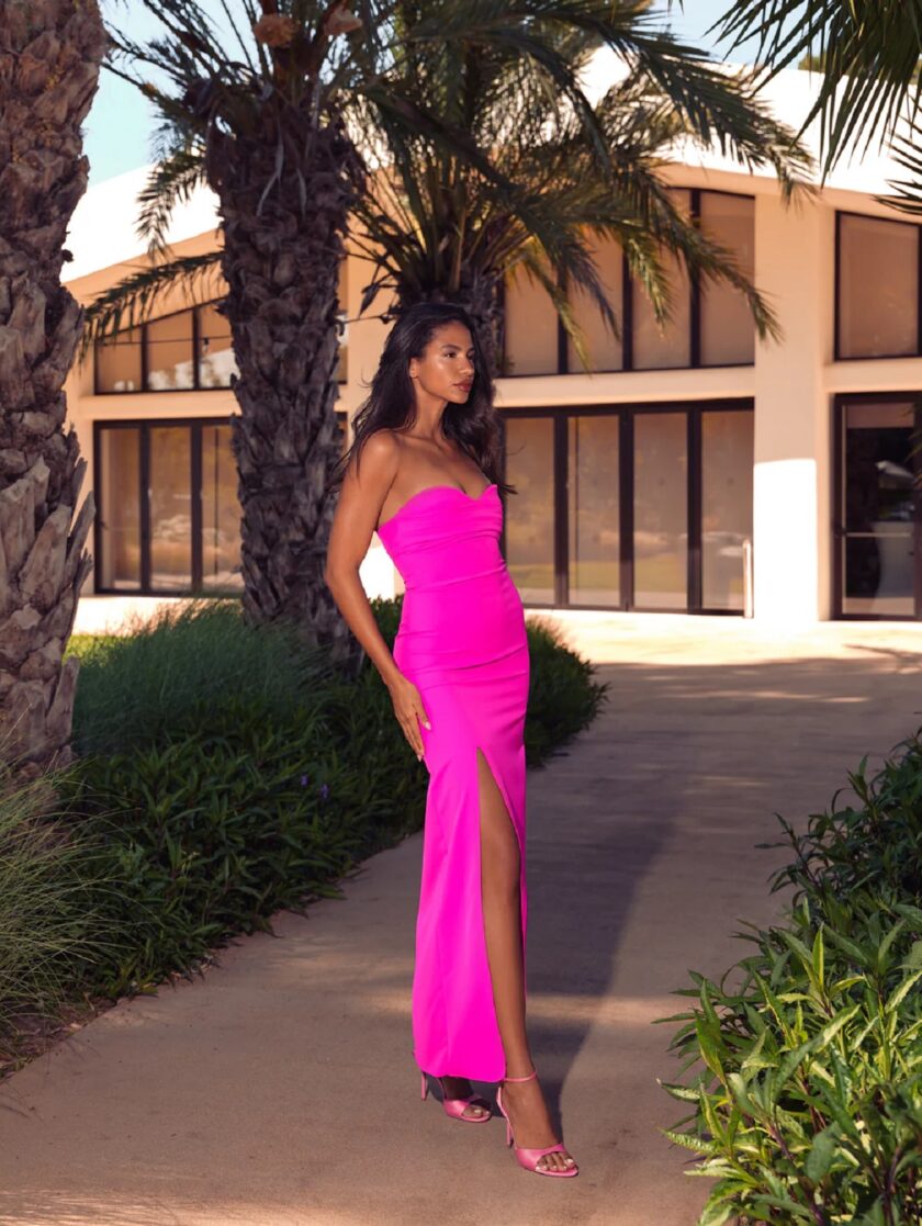 Magenta Muse Maxi Dress lovebyhands.gr