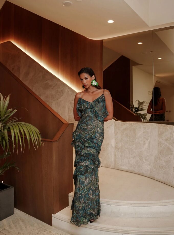 Mystic Forest Maxi Dress lovebyhands.gr