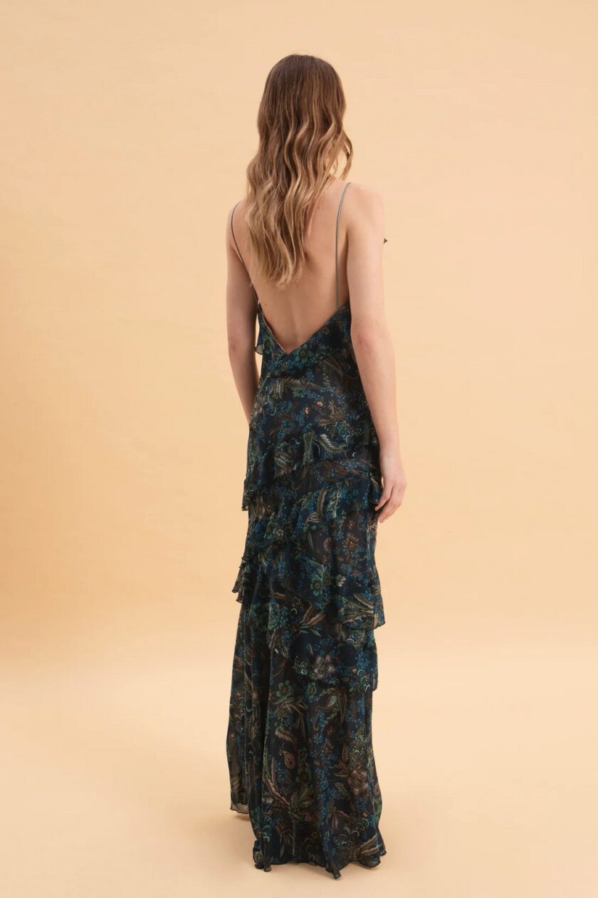 Mystic Forest Maxi Dress lovebyhands.gr