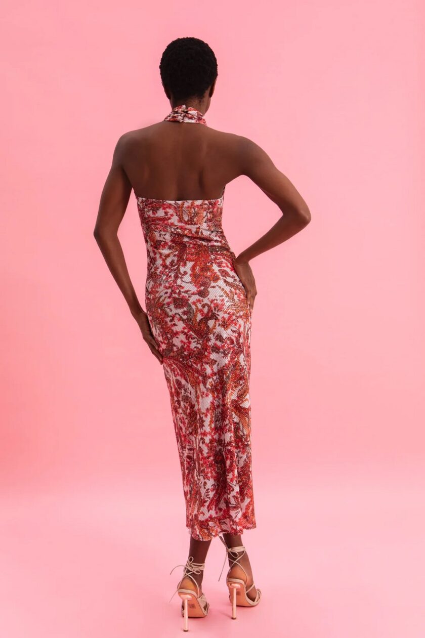 Rustic Romance Midi Sequined Dress lovebyhands.gr