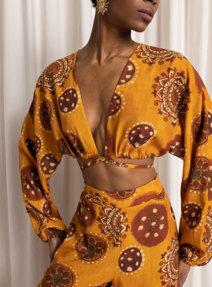 Dione Wrap Top lovebyhands.gr