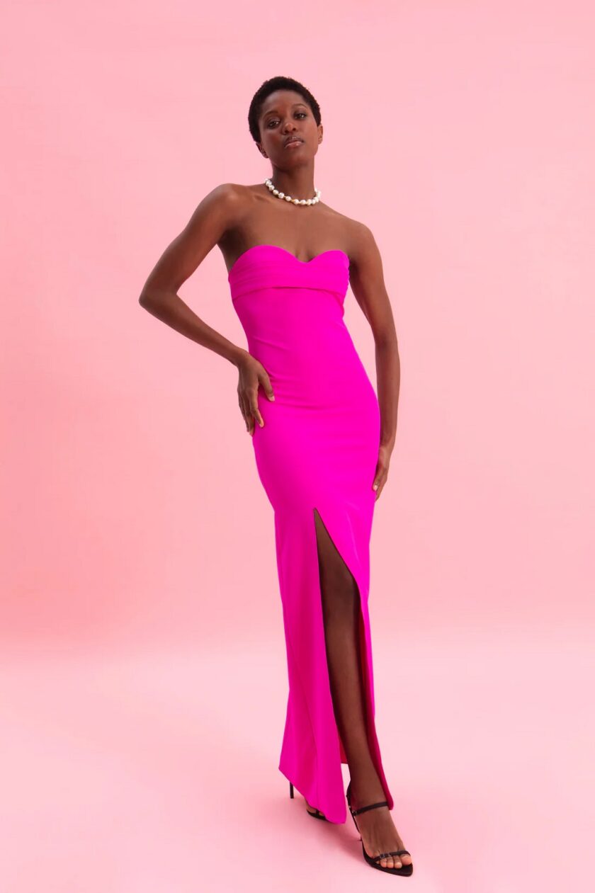 Magenta Muse Maxi Dress lovebyhands.gr