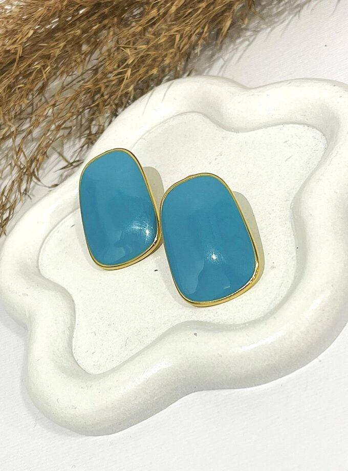 Persa Earrings - Blue lovebyhands.gr