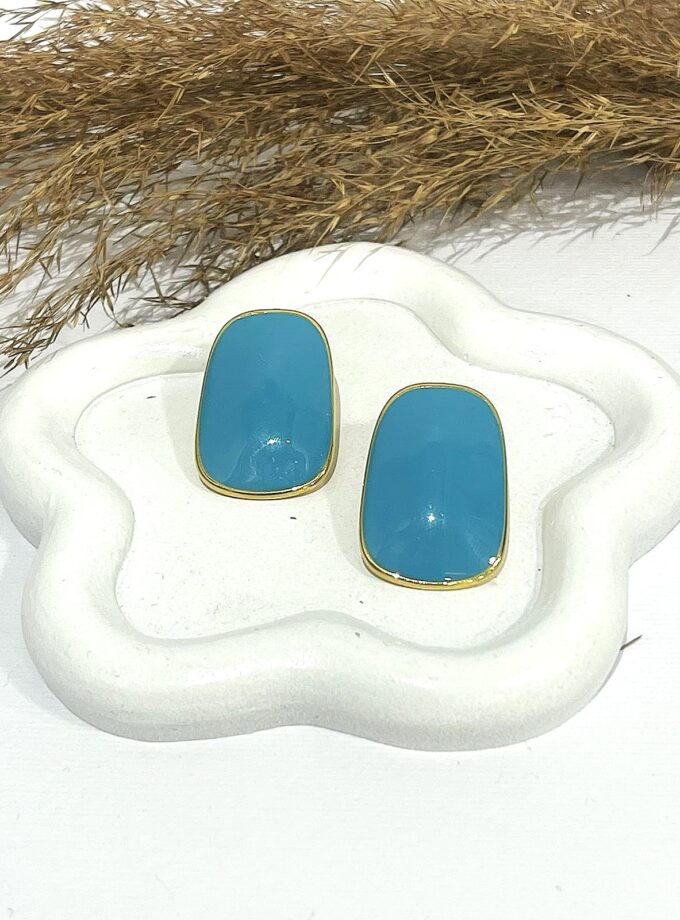 Persa Earrings - Blue lovebyhands.gr