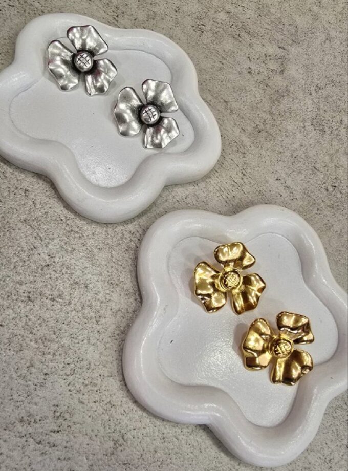 Flower Earrings lovebyhands.gr
