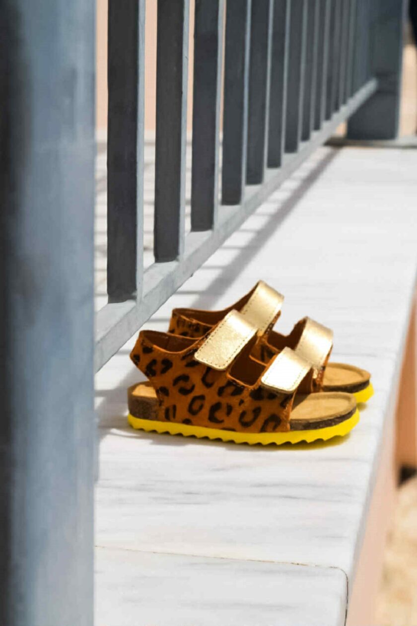 Kids Leopar Sandals lovebyhands.gr