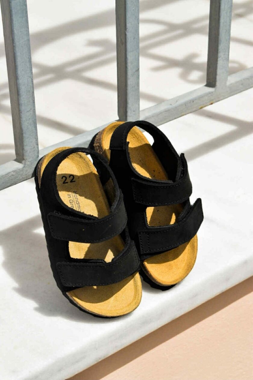 Kids Sandals - Black lovebyhands.gr