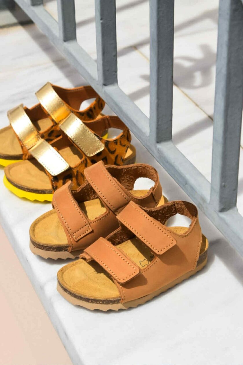 Kids Leopar Sandals lovebyhands.gr