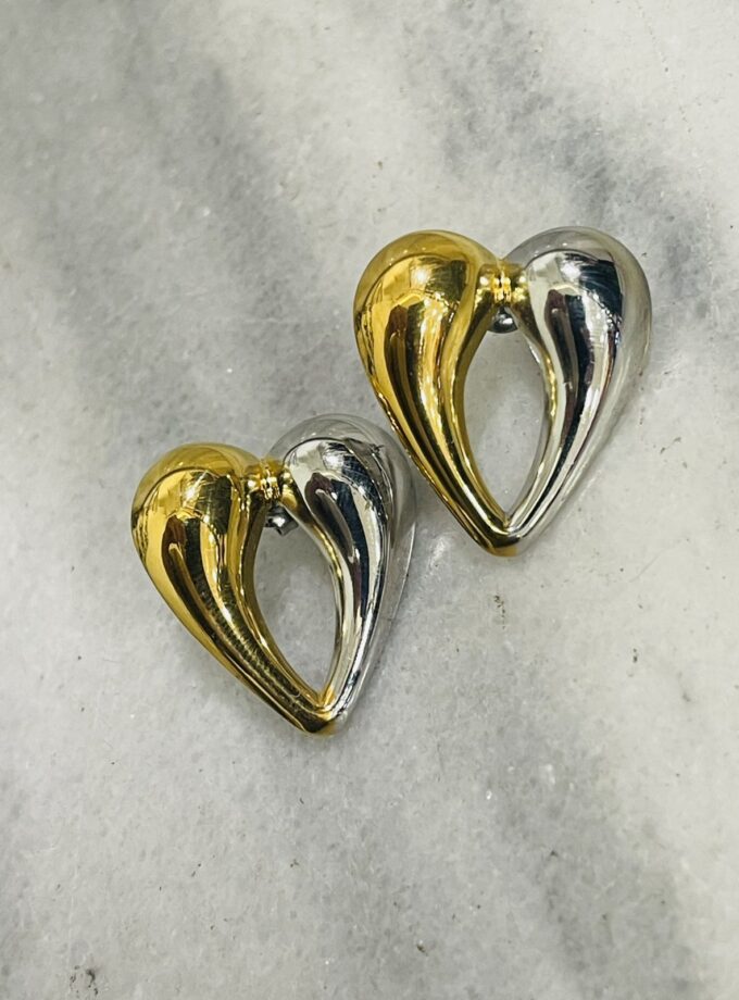 Big Hearts Earrings lovebyhands.gr