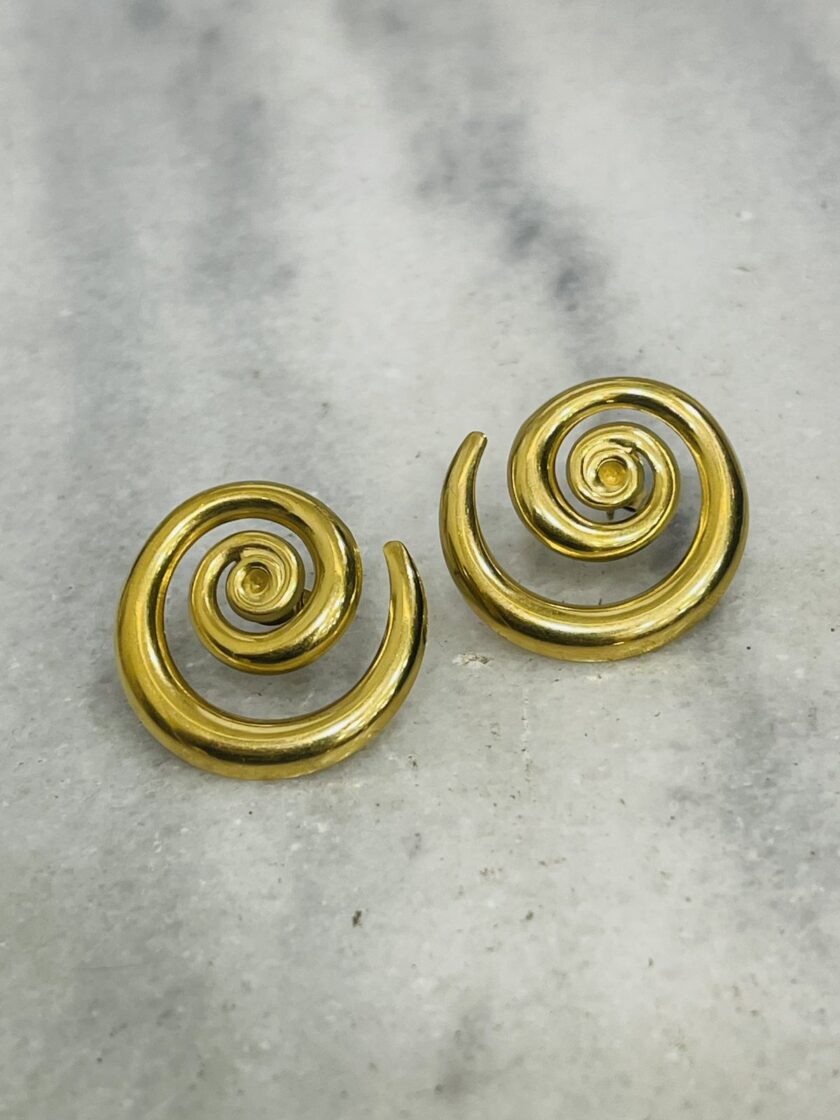Snail Earrings lovebyhands.gr