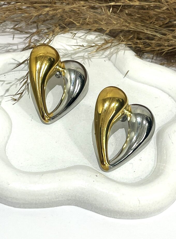 Big Hearts Earrings lovebyhands.gr