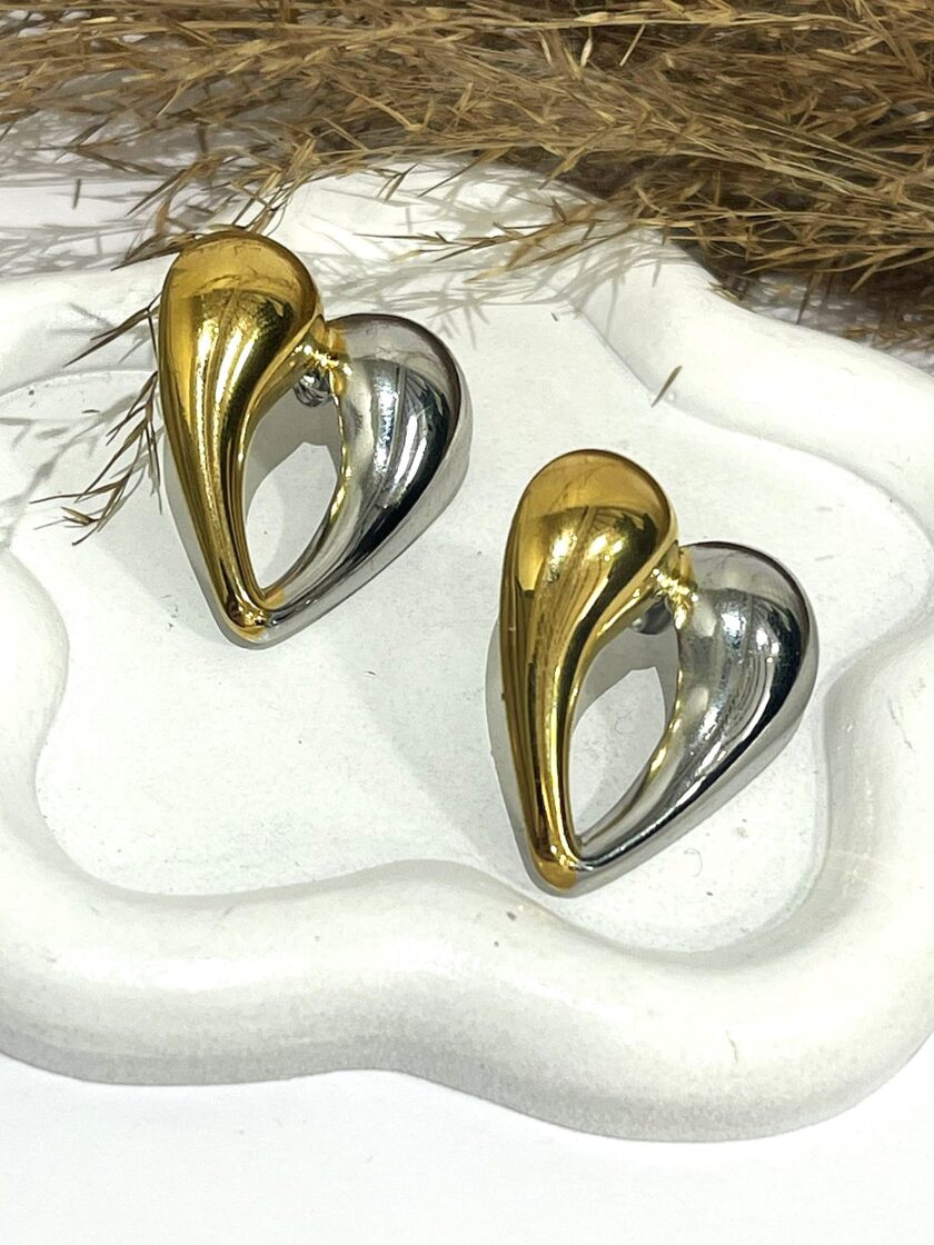 Big Hearts Earrings lovebyhands.gr
