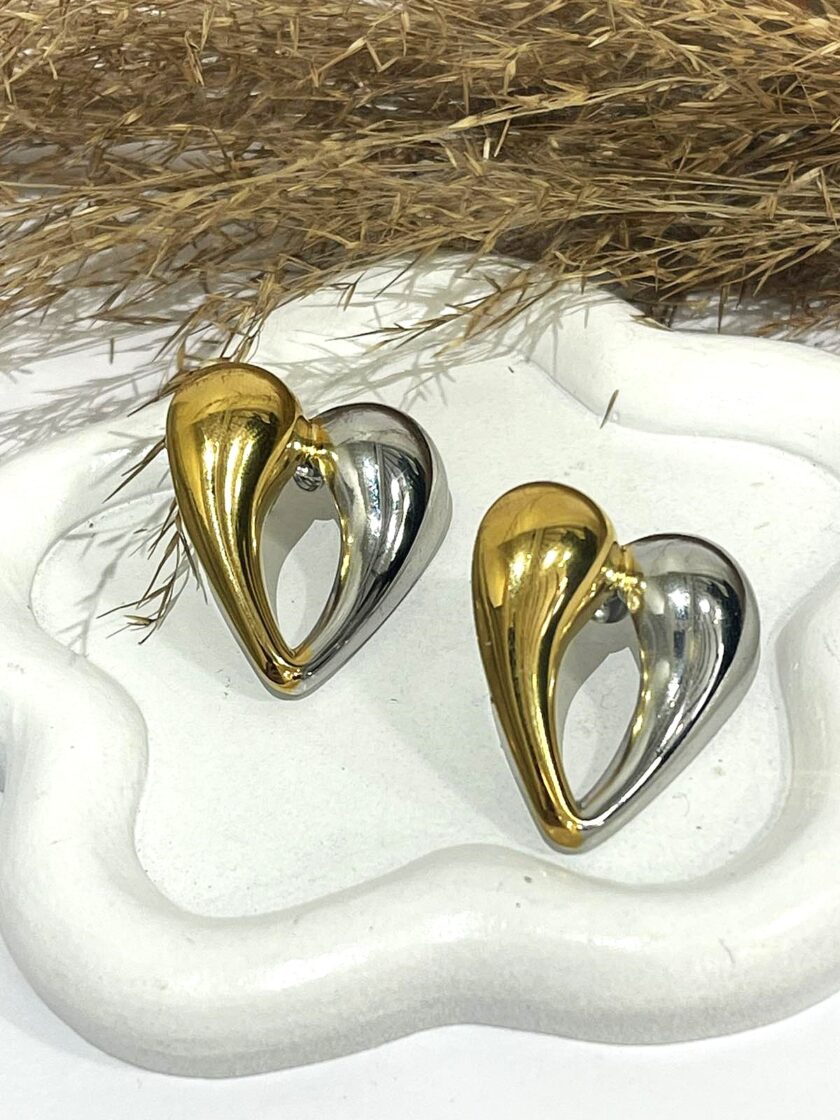 Big Hearts Earrings lovebyhands.gr