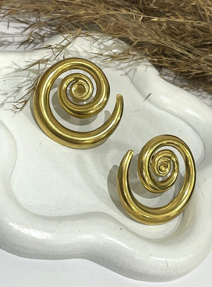 Snail Earrings lovebyhands.gr
