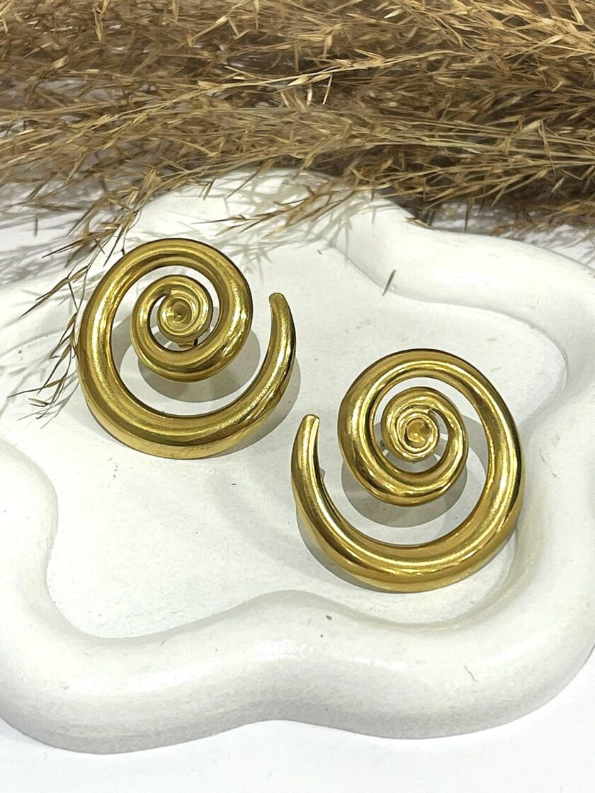 Snail Earrings lovebyhands.gr