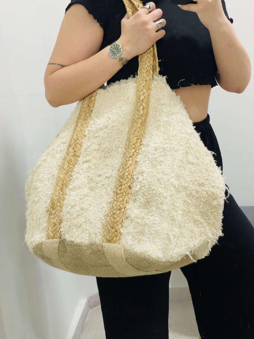 Beach Bag - White lovebyhands.gr