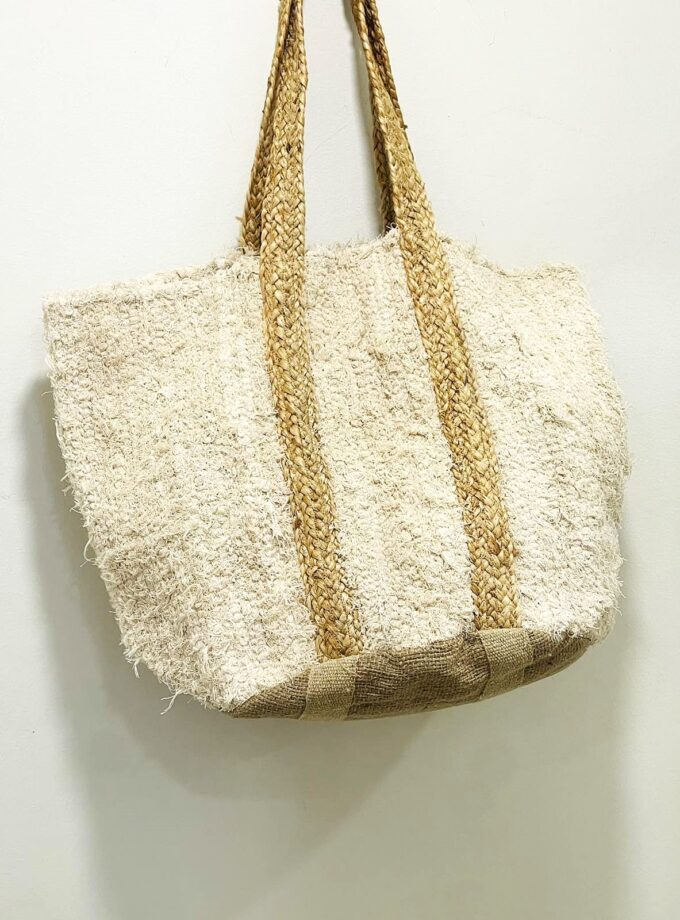 Beach Bag - White lovebyhands.gr