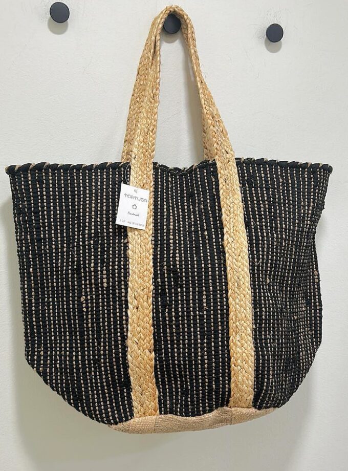 Beach Bag - Black lovebyhands.gr