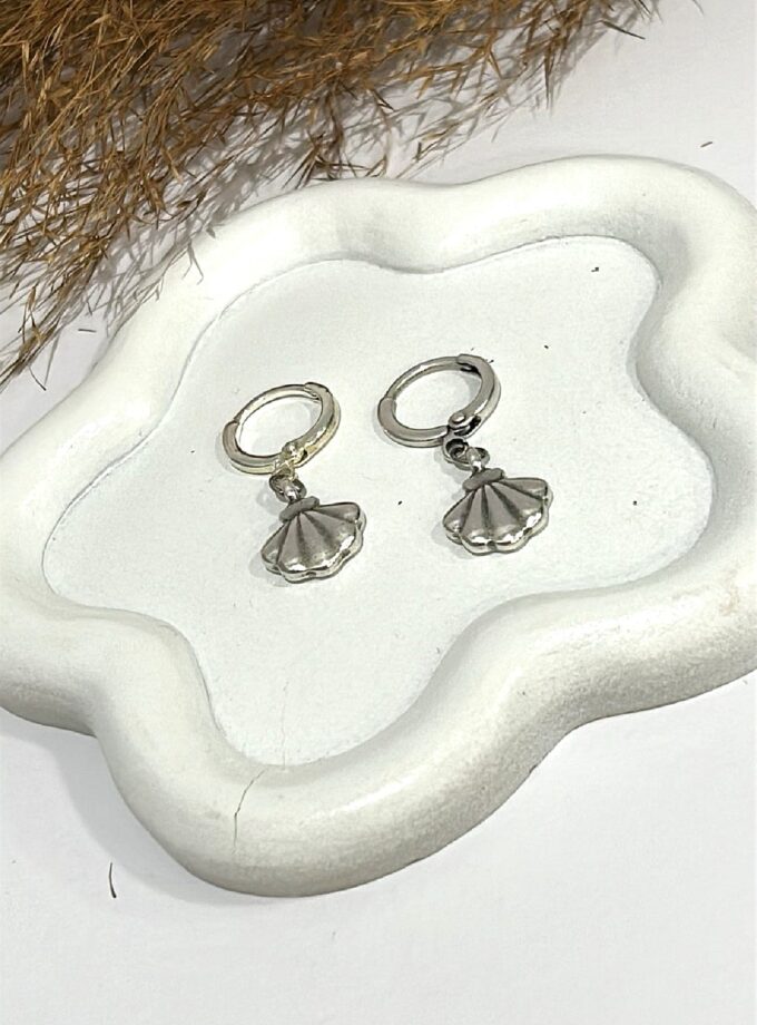 Kids Earrings Shell lovebyhands.gr