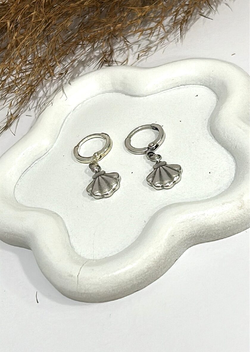 Kids Earrings Shell lovebyhands.gr