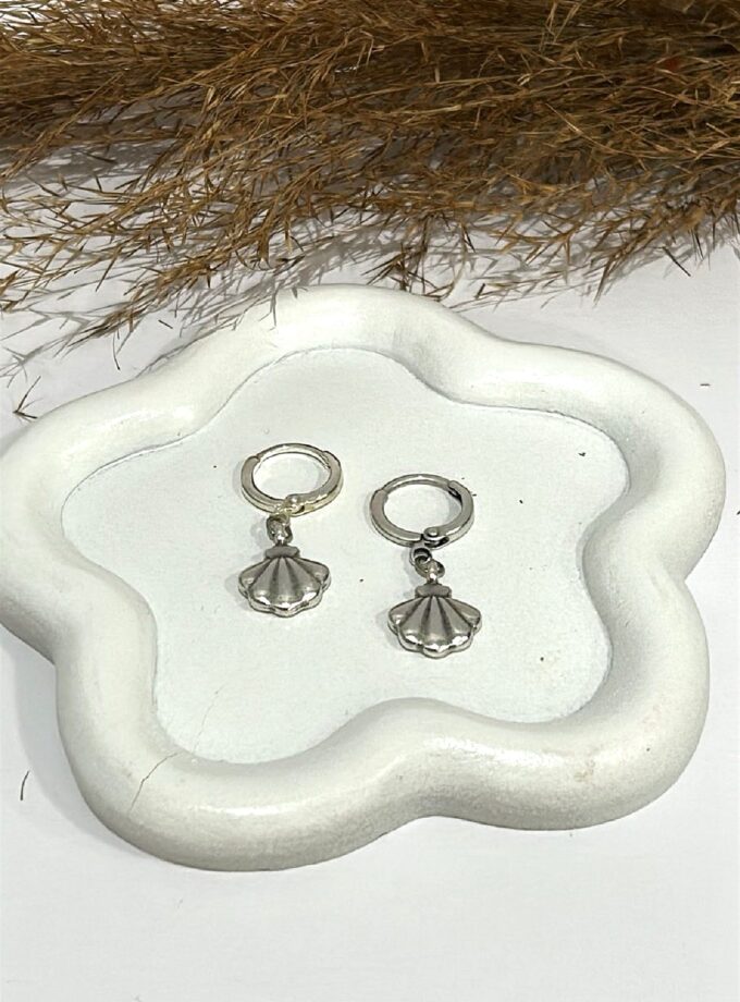Kids Earrings Shell lovebyhands.gr
