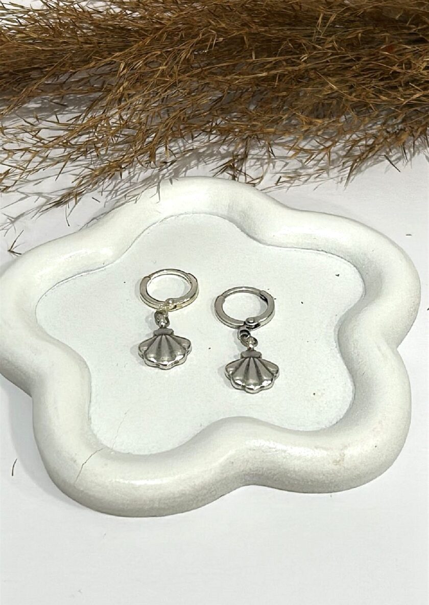 Kids Earrings Shell lovebyhands.gr