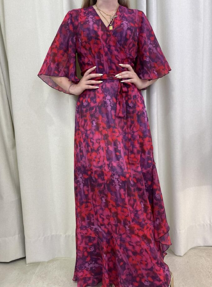 Cecilia Wrap Dress lovebyhands.gr