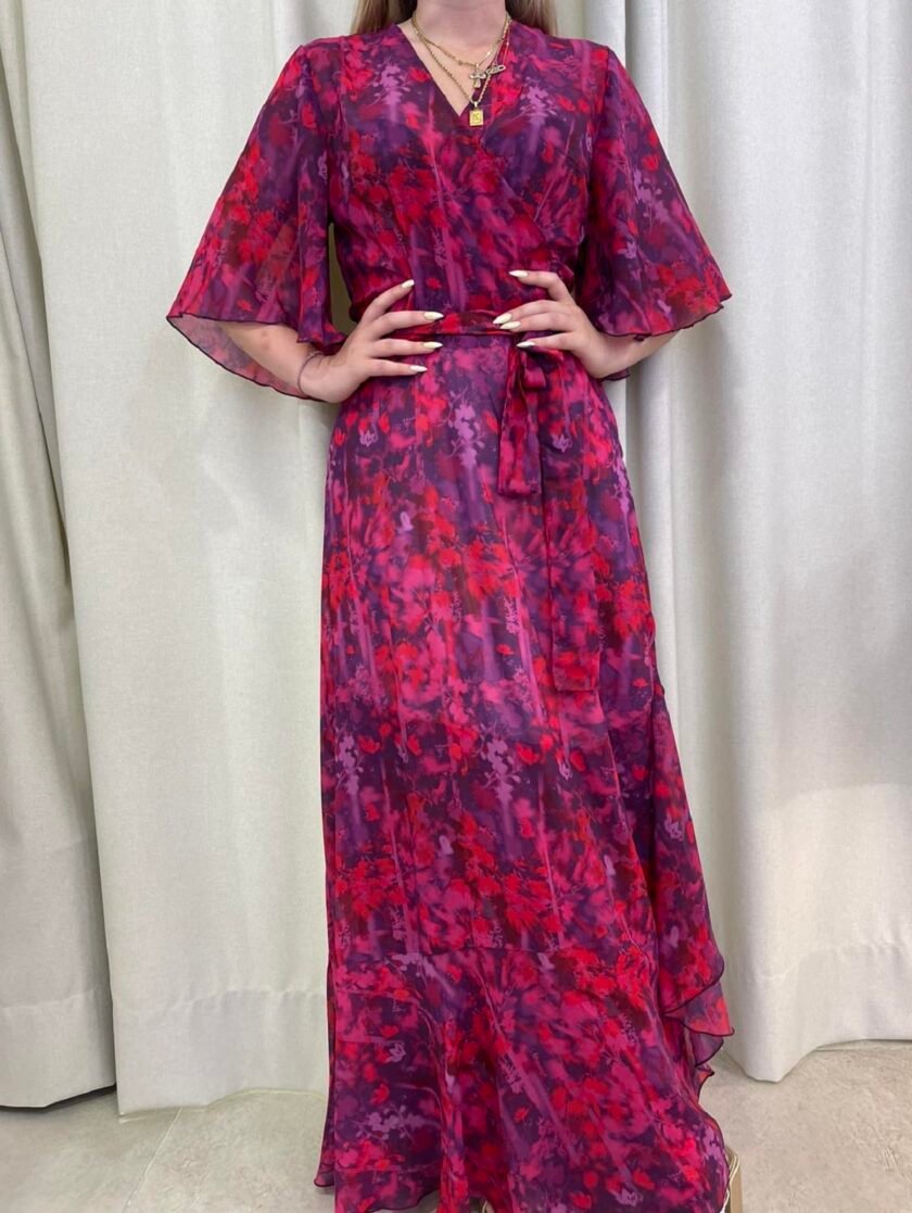 Cecilia Wrap Dress lovebyhands.gr