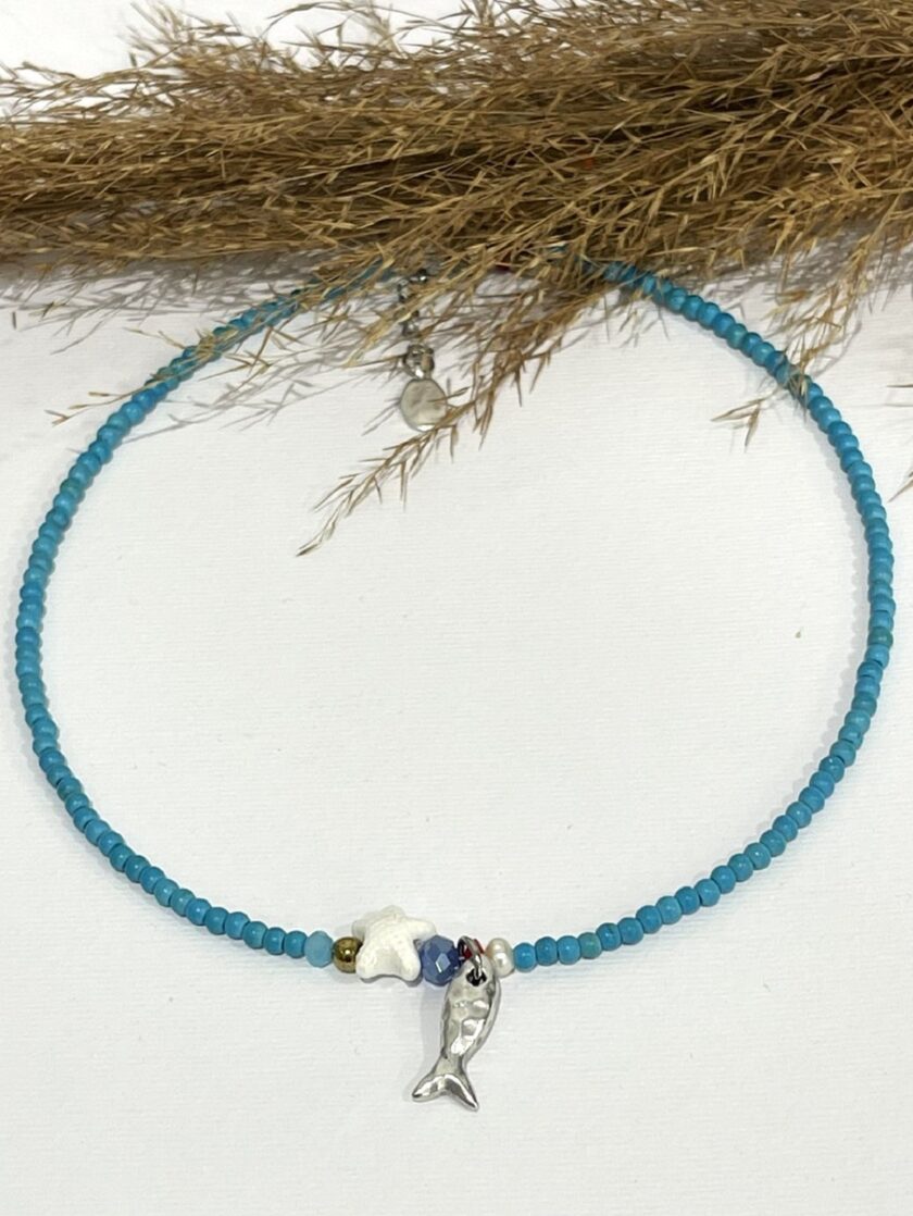 Fish Necklace lovebyhands.gr