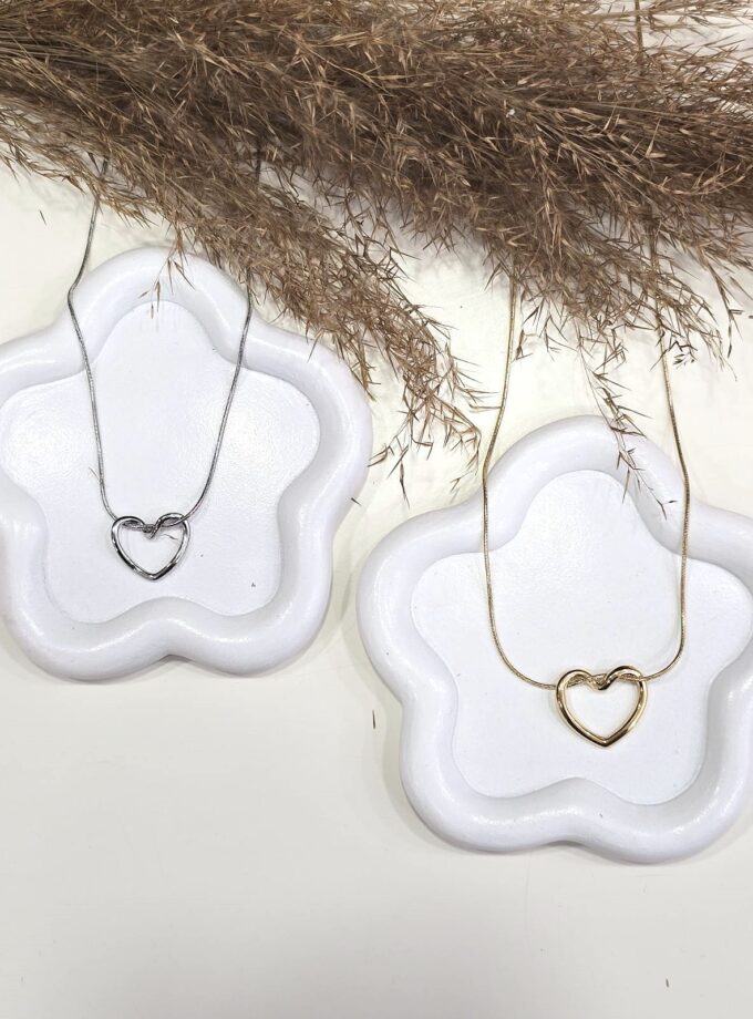 Big Hearts Necklace lovebyhands.gr