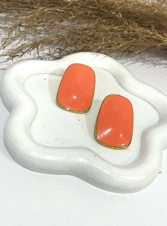 Persa Earrings - Coral lovebyhands.gr