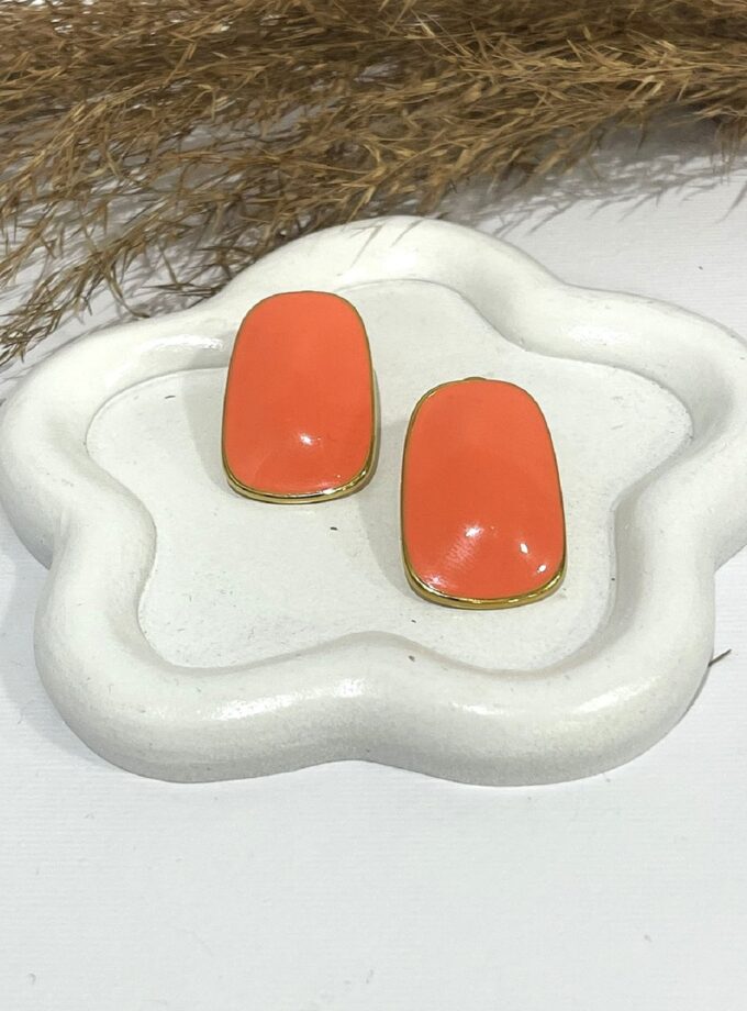 Persa Earrings - Coral lovebyhands.gr