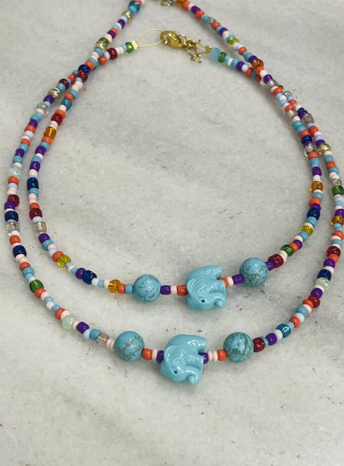 Elphant Necklace lovebyhands.gr