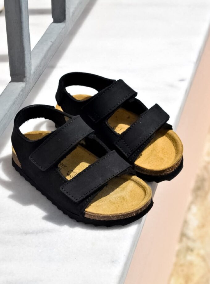 Kids Sandals - Black lovebyhands.gr